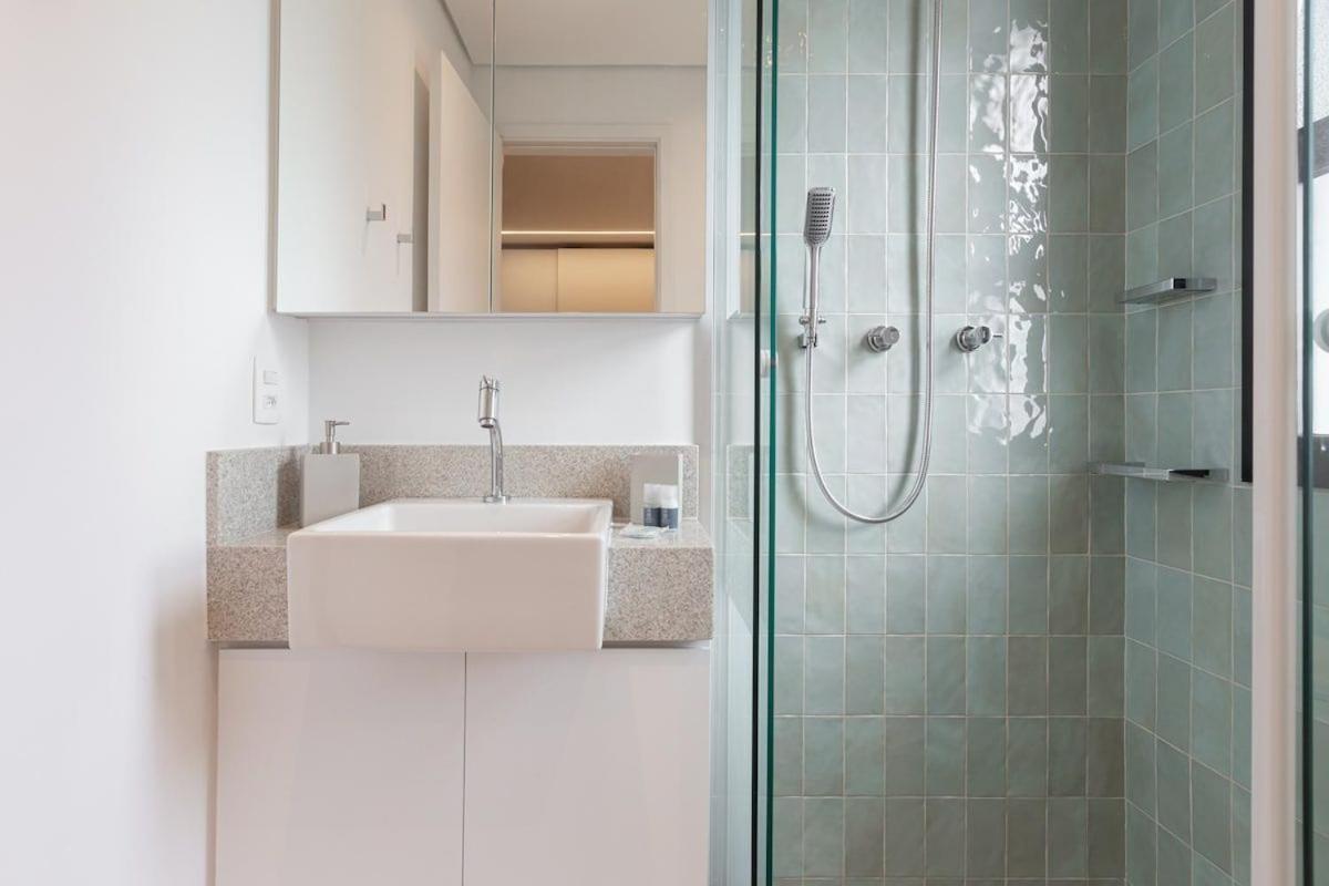 サンパウロEasy Star - Luxuoso Studio No Coracao Do Campo Belo - Hc01Hアパートメント エクステリア 写真