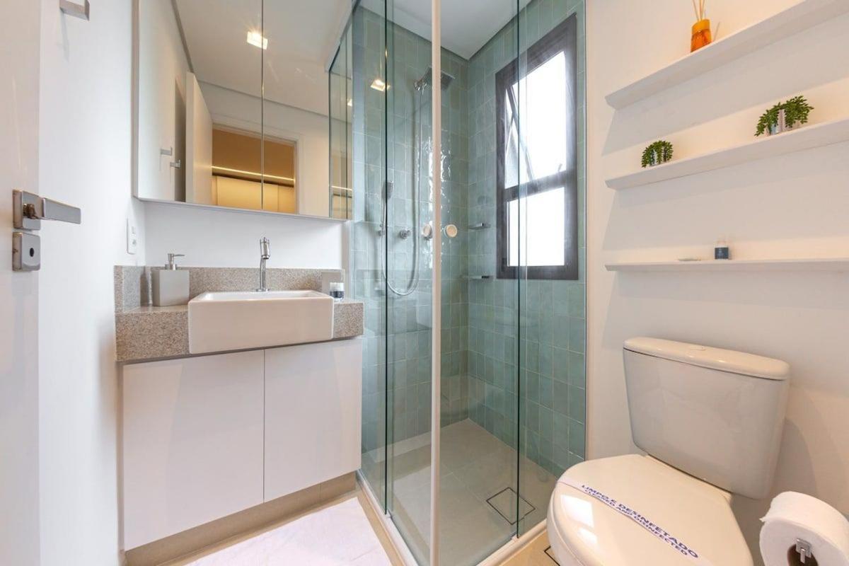 サンパウロEasy Star - Luxuoso Studio No Coracao Do Campo Belo - Hc01Hアパートメント エクステリア 写真