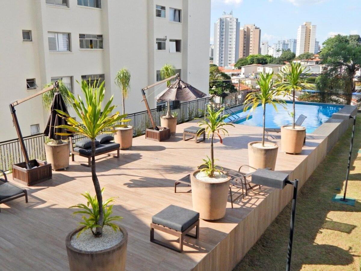 サンパウロEasy Star - Luxuoso Studio No Coracao Do Campo Belo - Hc01Hアパートメント エクステリア 写真
